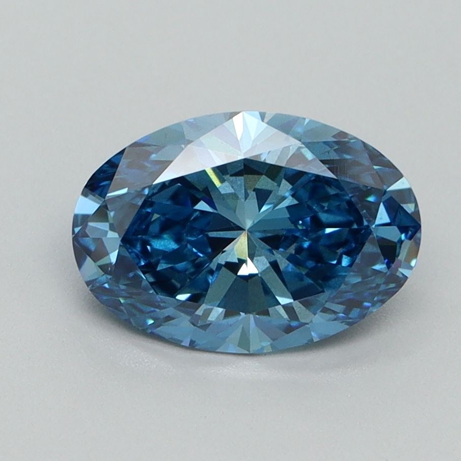 Loose Diamond - OVAL 1.53ct Fancy Vivid Blue VS2 (1 of 1)