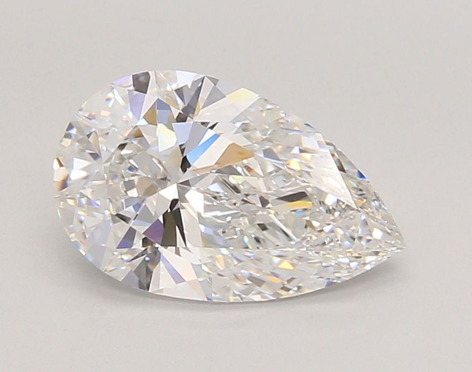 Loose Diamond - PEAR 2.06ct F VVS2: Loose Diamond - PEAR 2.06ct F VVS2 Source: This is a real non-mined Diamond that has been grown in a lab Shape: PEAR Carats: 2.06 Color: F Clarity: VVS2 Certification: IGI Video: