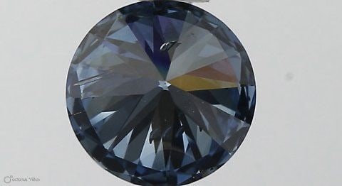 Loose Diamond - ROUND 0.57ct Fancy Vivid Blue SI2 (1 of 1)