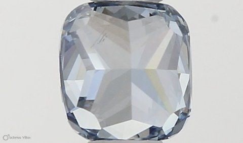 Loose Diamond - CUSHION MODIFIED 0.34ct Fancy Intense Blue VS2: Loose Diamond - CUSHION MODIFIED 0.34ct Fancy Intense Blue VS2 Source: This is a real non-mined Diamond that has been grown in a lab Shape: CUSHION MODIFIED Carats: 0.34 Color: Fancy Intense Blue Cert
