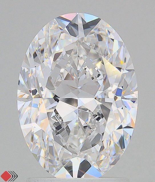 Loose Diamond - OVAL 2.5ct D IF: Loose Diamond - OVAL 2.5ct D IF Source: This is a real non-mined Diamond that has been grown in a lab Shape: OVAL Carats: 2.5 Color: D Clarity: IF Certification: IGI Video: