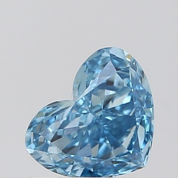 Loose Diamond - HEART 0.6ct Fancy Vivid Blue VS1 (1 of 1)