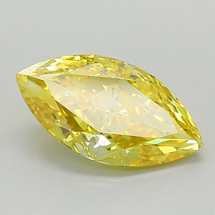 Loose Diamond - MARQUISE 0.89ct Fancy Vivid Yellow VS2 (1 of 1)