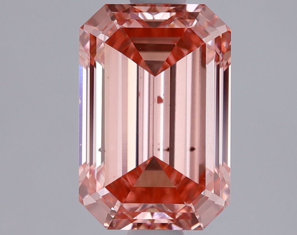 Loose Diamond - EMERALD 1.51ct Fancy Intense Pink VS2: Loose Diamond - EMERALD 1.51ct Fancy Intense Pink VS2 Source: This is a real non-mined Diamond that has been grown in a lab Shape: EMERALD Carats: 1.51 Color: Fancy Intense Pink Certification: IGI Vid