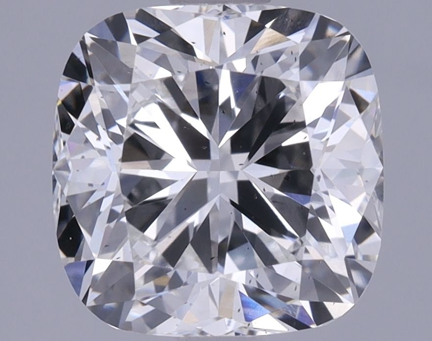 Loose Diamond - CUSHION BRILLIANT 1.72ct F SI1: Loose Diamond - CUSHION BRILLIANT 1.72ct F SI1 Source: This is a real non-mined Diamond that has been grown in a lab Shape: CUSHION BRILLIANT Carats: 1.72 Color: F Clarity: SI1 Certification: IGI Vide