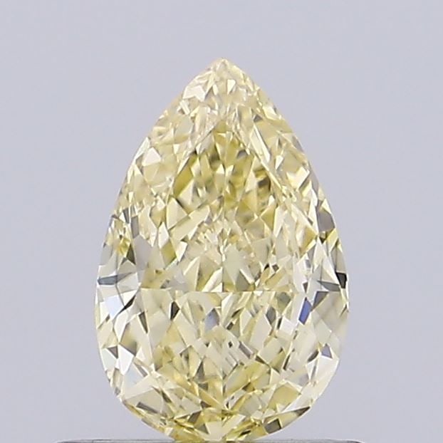 Loose Diamond - PEAR 0.65ct Fancy Yellow VS2: Loose Diamond - PEAR 0.65ct Fancy Yellow VS2 Source: This is a real non-mined Diamond that has been grown in a lab Shape: PEAR Carats: 0.65 Color: Fancy Yellow Certification: IGI Video:
