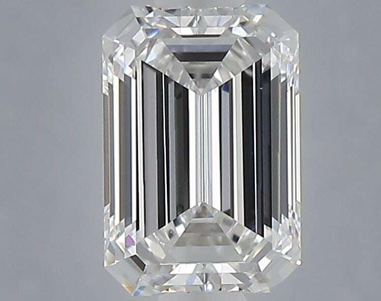 Loose Diamond - EMERALD 1.02ct E VVS2: Loose Diamond - EMERALD 1.02ct E VVS2 Source: This is a real non-mined Diamond that has been grown in a lab Shape: EMERALD Carats: 1.02 Color: E Clarity: VVS2 Certification: NONE Video: