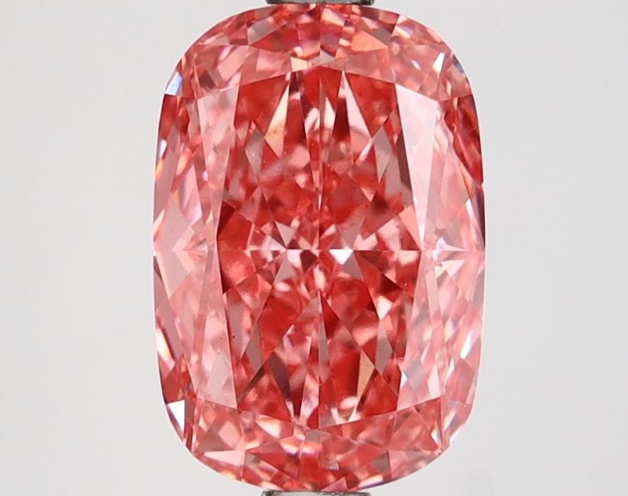 Loose Diamond - CUSHION MODIFIED 2.3ct Fancy Vivid Pink VS2: Loose Diamond - CUSHION MODIFIED 2.3ct Fancy Vivid Pink VS2 Source: This is a real non-mined Diamond that has been grown in a lab Shape: CUSHION MODIFIED Carats: 2.3 Color: Fancy Vivid Pink