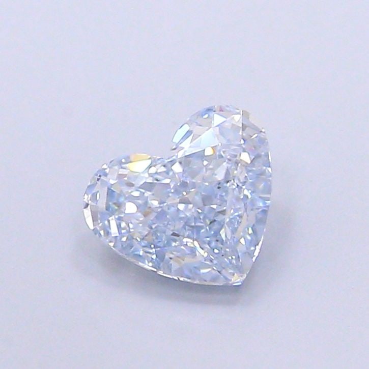 Loose Diamond - HEART 1.09ct Fancy Light Blue VS1: Loose Diamond - HEART 1.09ct Fancy Light Blue VS1 Source: This is a real non-mined Diamond that has been grown in a lab Shape: HEART Carats: 1.09 Color: Fancy Light Blue Certification: IGI Video: