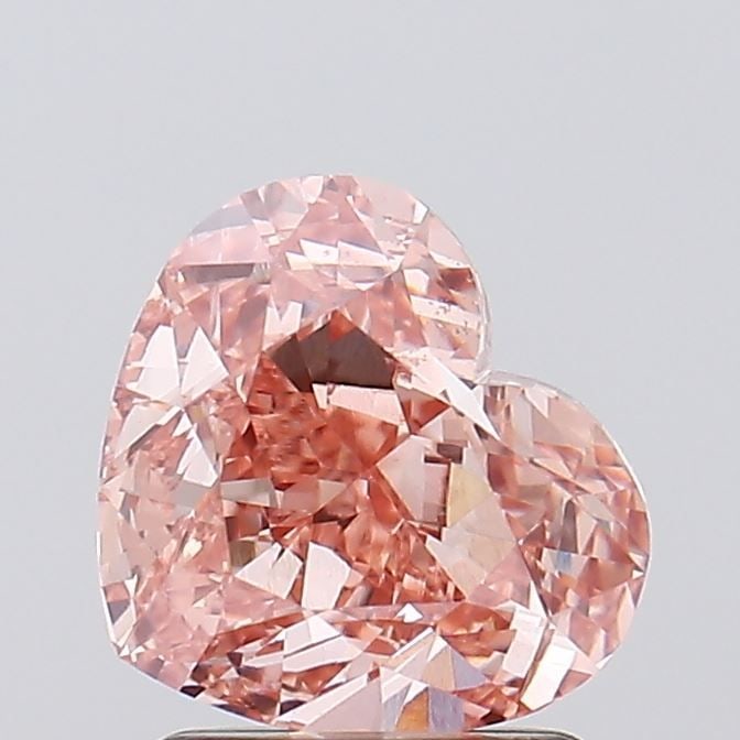 Loose Diamond - HEART 2.01ct Fancy Intense Pink VVS2: Loose Diamond - HEART 2.01ct Fancy Intense Pink VVS2 Source: This is a real non-mined Diamond that has been grown in a lab Shape: HEART Carats: 2.01 Color: Fancy Intense Pink Certification: IGI Video: