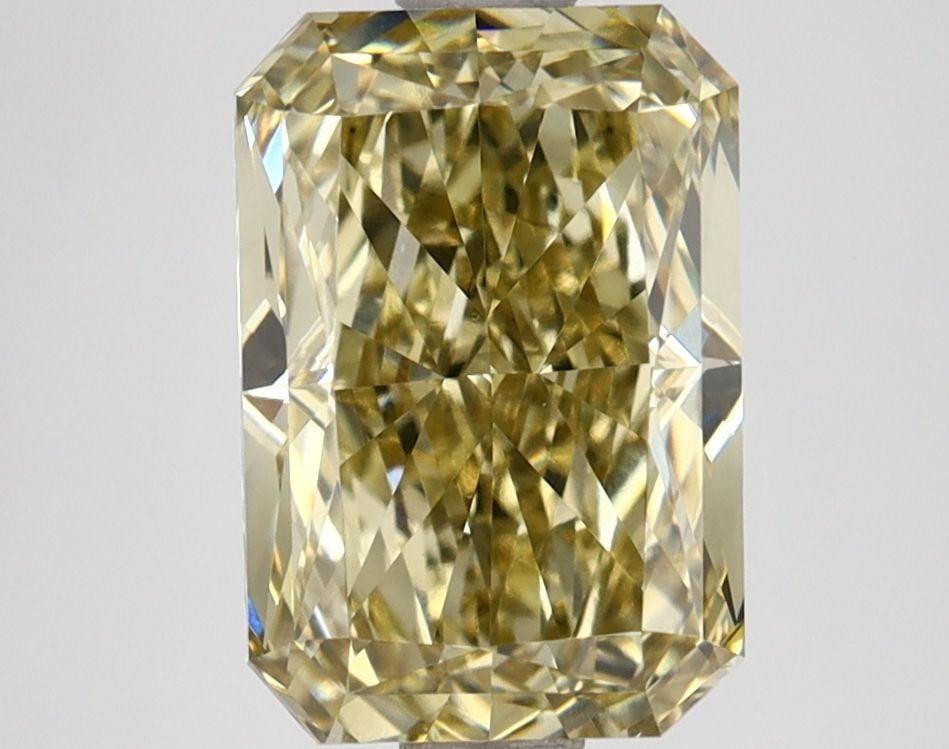 Loose Diamond - RADIANT 3.11ct Fancy Intense Yellow VS1: Loose Diamond - RADIANT 3.11ct Fancy Intense Yellow VS1 Source: This is a real non-mined Diamond that has been grown in a lab Shape: RADIANT Carats: 3.11 Color: Fancy Intense Yellow Certification: IGI