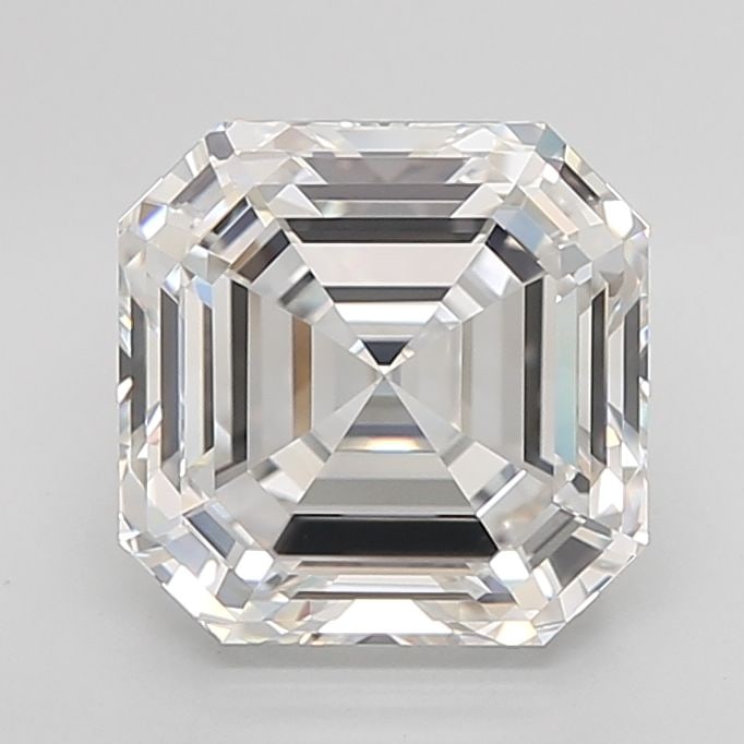 Loose Diamond - ASSCHER 6.04ct F IF: Loose Diamond - ASSCHER 6.04ct F IF Source: This is a real non-mined Diamond that has been grown in a lab Shape: ASSCHER Carats: 6.04 Color: F Clarity: IF Certification: IGI Video: