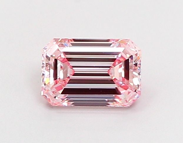 Loose Diamond - EMERALD 1.54ct Fancy Intense Pink VS1: Loose Diamond - EMERALD 1.54ct Fancy Intense Pink VS1 Source: This is a real non-mined Diamond that has been grown in a lab Shape: EMERALD Carats: 1.54 Color: Fancy Intense Pink Certification: NONE Vi
