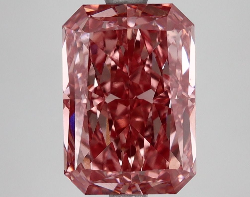 Loose Diamond - RADIANT 3.8ct Fancy Vivid Pink VS1 (1 of 1)