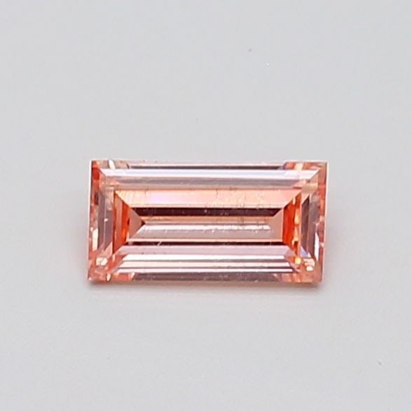Loose Diamond - BAGUETTE 0.51ct Fancy Intense Pink SI2: Loose Diamond - BAGUETTE 0.51ct Fancy Intense Pink SI2 Source: This is a real non-mined Diamond that has been grown in a lab Shape: BAGUETTE Carats: 0.51 Color: Fancy Intense Pink Certification: NONE