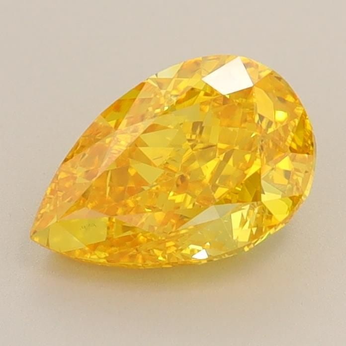 Loose Diamond - PEAR 1.53ct Fancy Vivid Yellow VS2: Loose Diamond - PEAR 1.53ct Fancy Vivid Yellow VS2 Source: This is a real non-mined Diamond that has been grown in a lab Shape: PEAR Carats: 1.53 Color: Fancy Vivid Yellow Certification: IGI Video: