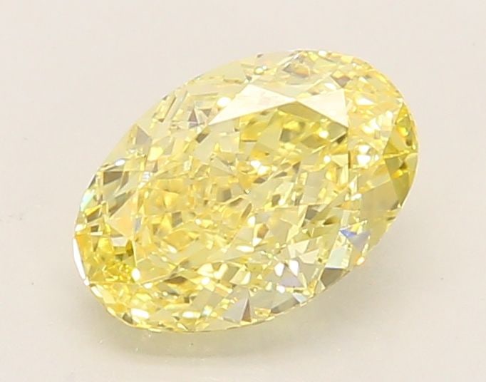 Loose Diamond - OVAL 1.27ct Fancy Vivid Yellow VS1: Loose Diamond - OVAL 1.27ct Fancy Vivid Yellow VS1 Source: This is a real non-mined Diamond that has been grown in a lab Shape: OVAL Carats: 1.27 Color: Fancy Vivid Yellow Certification: IGI Video: