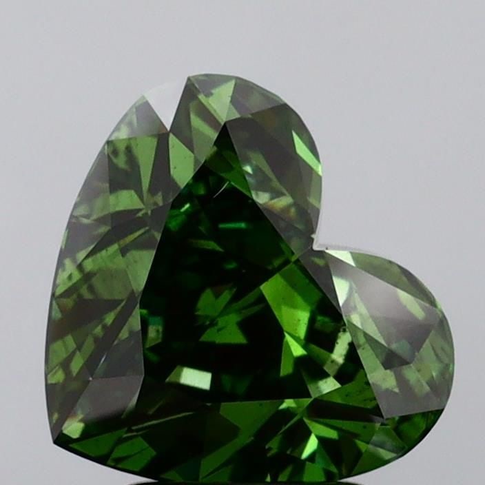 Loose Diamond - HEART 3.14ct Fancy Vivid Green SI2 (1 of 1)