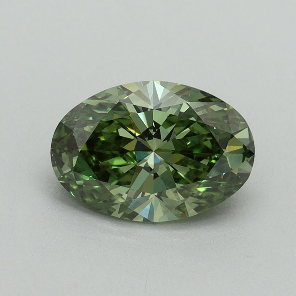 Loose Diamond - OVAL 1.27ct Fancy Vivid Green VVS2 (1 of 1)