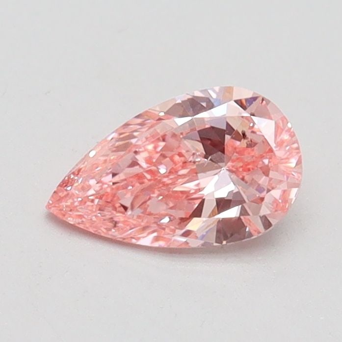Loose Diamond - PEAR 0.5ct Fancy Intense Pink SI1: Loose Diamond - PEAR 0.5ct Fancy Intense Pink SI1 Source: This is a real non-mined Diamond that has been grown in a lab Shape: PEAR Carats: 0.5 Color: Fancy Intense Pink Certification: IGI Video: