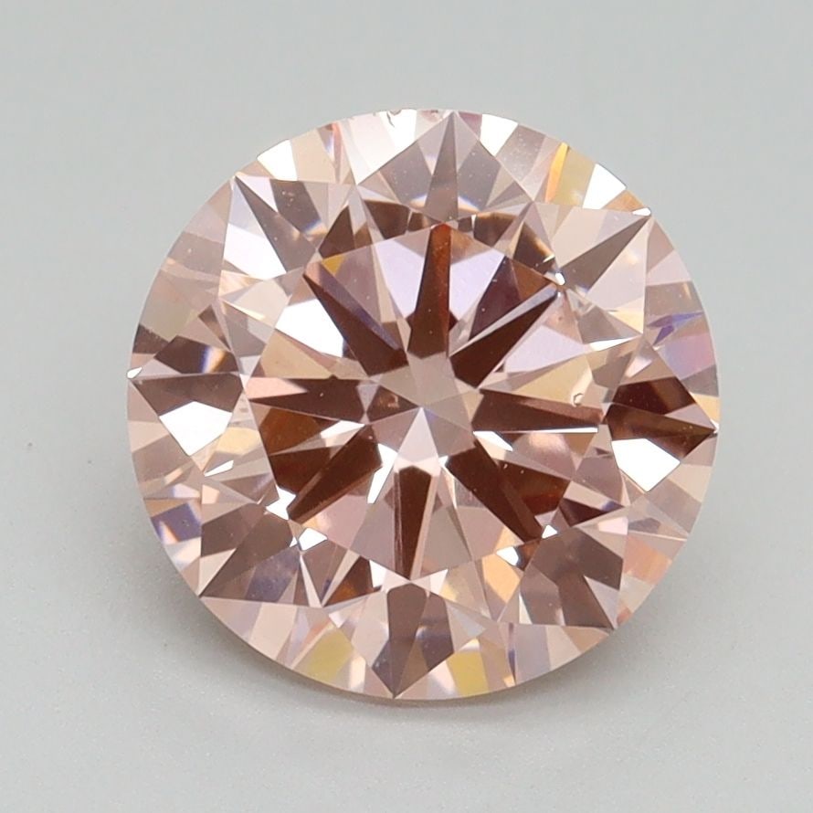 Loose Diamond - ROUND 2.5ct Fancy Intense Pink VS2: Loose Diamond - ROUND 2.5ct Fancy Intense Pink VS2 Source: This is a real non-mined Diamond that has been grown in a lab Shape: ROUND Carats: 2.5 Color: Fancy Intense Pink Certification: IGI Video:
