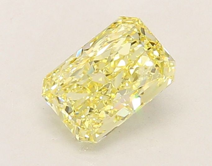 Loose Diamond - RADIANT 1.05ct Fancy Yellow VVS2: Loose Diamond - RADIANT 1.05ct Fancy Yellow VVS2 Source: This is a real non-mined Diamond that has been grown in a lab Shape: RADIANT Carats: 1.05 Color: Fancy Yellow Certification: IGI Video: