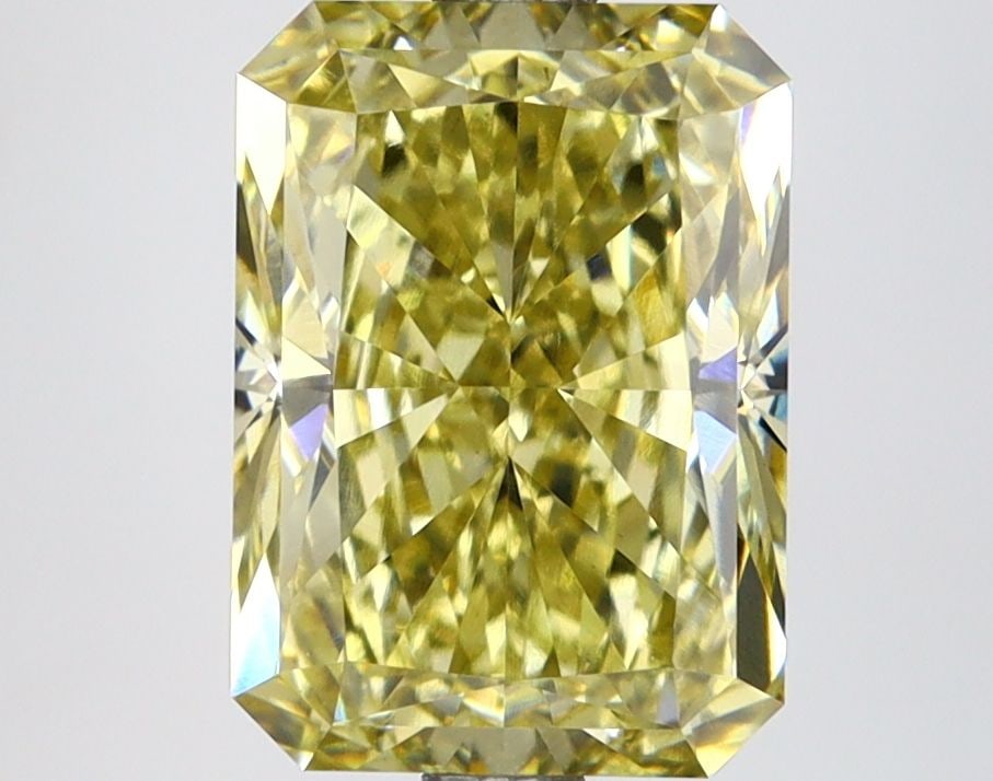 Loose Diamond - RADIANT 3.13ct Fancy Intense Yellow VVS2: Loose Diamond - RADIANT 3.13ct Fancy Intense Yellow VVS2 Source: This is a real non-mined Diamond that has been grown in a lab Shape: RADIANT Carats: 3.13 Color: Fancy Intense Yellow Certification: IG