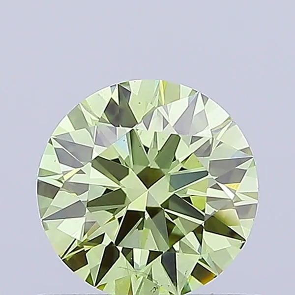 Ideal Loose Diamond - ROUND 0.7ct Fancy Vivid Green VS1: Ideal Loose Diamond - ROUND 0.7ct Fancy Vivid Green VS1 Source: This is a real non-mined Diamond that has been grown in a lab Shape: ROUND Carats: 0.7 Color: Fancy Vivid Green Certification: IGI Video