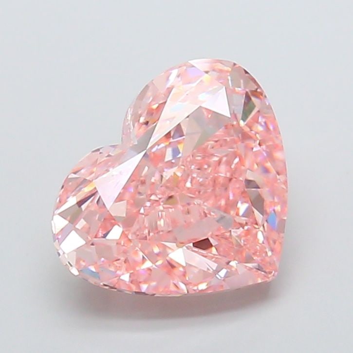 Loose Diamond - HEART 10.04ct Fancy Vivid Pink VS1: Loose Diamond - HEART 10.04ct Fancy Vivid Pink VS1 Source: This is a real non-mined Diamond that has been grown in a lab Shape: HEART Carats: 10.04 Color: Fancy Vivid Pink Certification: IGI Video: