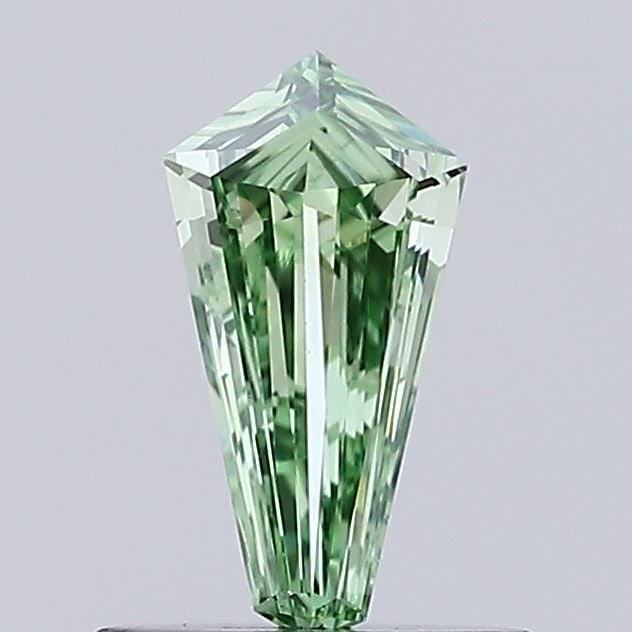 Loose Diamond - KITE 0.36ct Fancy Intense Green VS1: Loose Diamond - KITE 0.36ct Fancy Intense Green VS1 Source: This is a real non-mined Diamond that has been grown in a lab Shape: KITE Carats: 0.36 Color: Fancy Intense Green Certification: NONE
