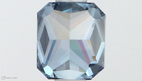 Loose Diamond - RADIANT 0.7ct Fancy Vivid Blue SI1 (1 of 1)