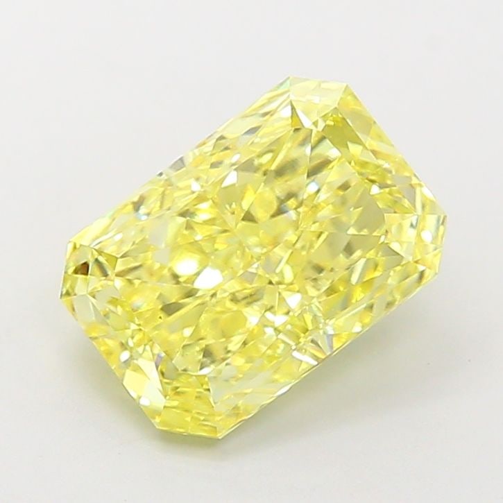 Loose Diamond - RADIANT 2.79ct Fancy Vivid Yellow VS1: Loose Diamond - RADIANT 2.79ct Fancy Vivid Yellow VS1 Source: This is a real non-mined Diamond that has been grown in a lab Shape: RADIANT Carats: 2.79 Color: Fancy Vivid Yellow Certification: IGI Vid
