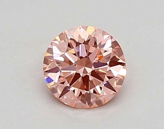 Ideal Loose Diamond - ROUND 0.33ct Fancy Vivid Pink VS1: Ideal Loose Diamond - ROUND 0.33ct Fancy Vivid Pink VS1 Source: This is a real non-mined Diamond that has been grown in a lab Shape: ROUND Carats: 0.33 Color: Fancy Vivid Pink Certification: IGI Video