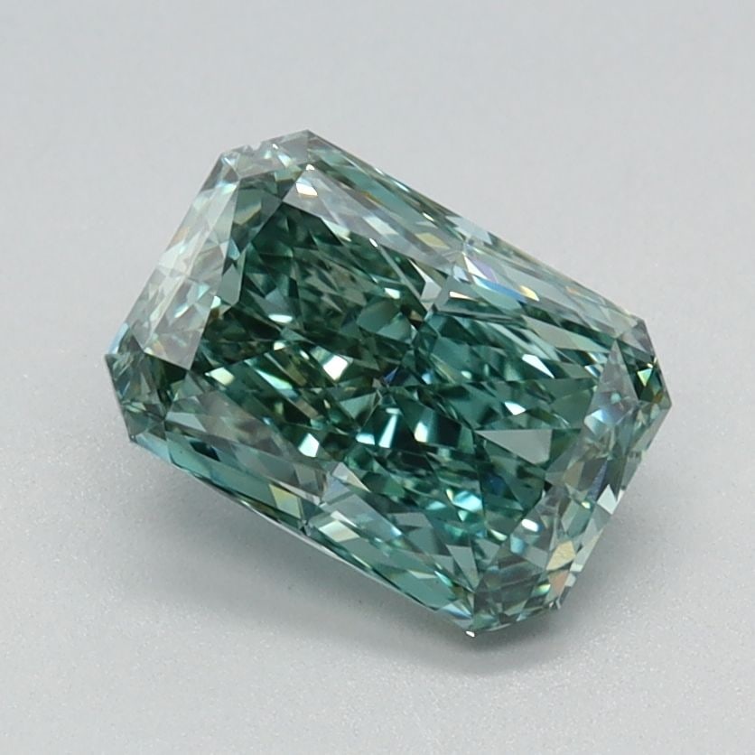 Loose Diamond - RADIANT 1.19ct Fancy Vivid Green VS1 (1 of 1)