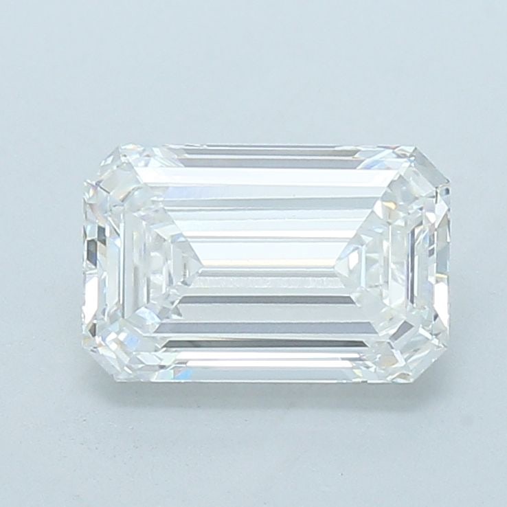 Loose Diamond - EMERALD 2.55ct E VVS2: Loose Diamond - EMERALD 2.55ct E VVS2 Source: This is a real non-mined Diamond that has been grown in a lab Shape: EMERALD Carats: 2.55 Color: E Clarity: VVS2 Certification: IGI Video: