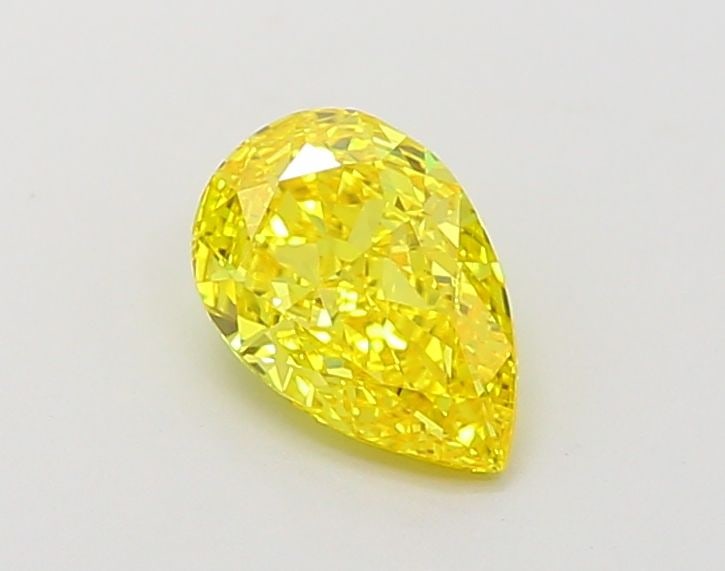 Loose Diamond - PEAR 1.01ct Fancy Vivid Yellow VS1 (1 of 1)