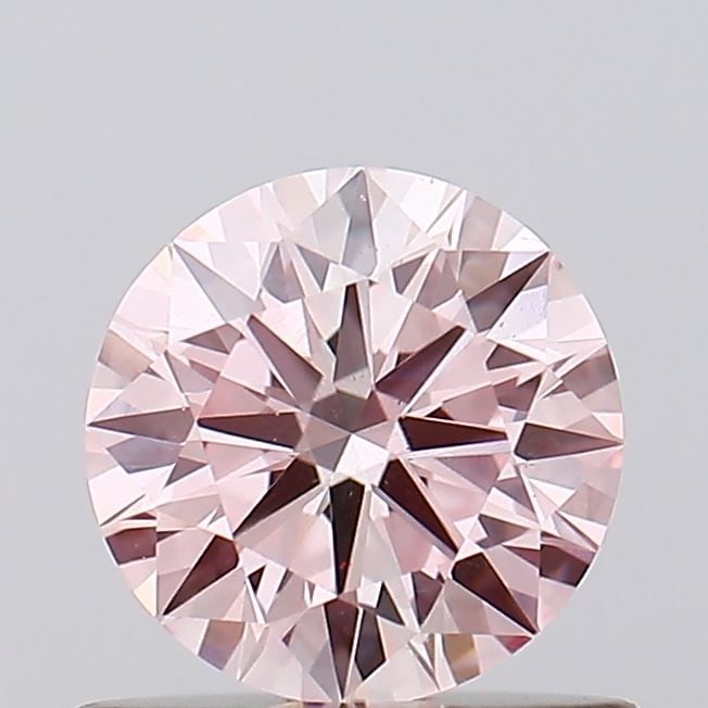 Ideal Loose Diamond - ROUND 0.63ct Fancy Pink SI1: Ideal Loose Diamond - ROUND 0.63ct Fancy Pink SI1 Source: This is a real non-mined Diamond that has been grown in a lab Shape: ROUND Carats: 0.63 Color: Fancy Pink Certification: IGI Video: