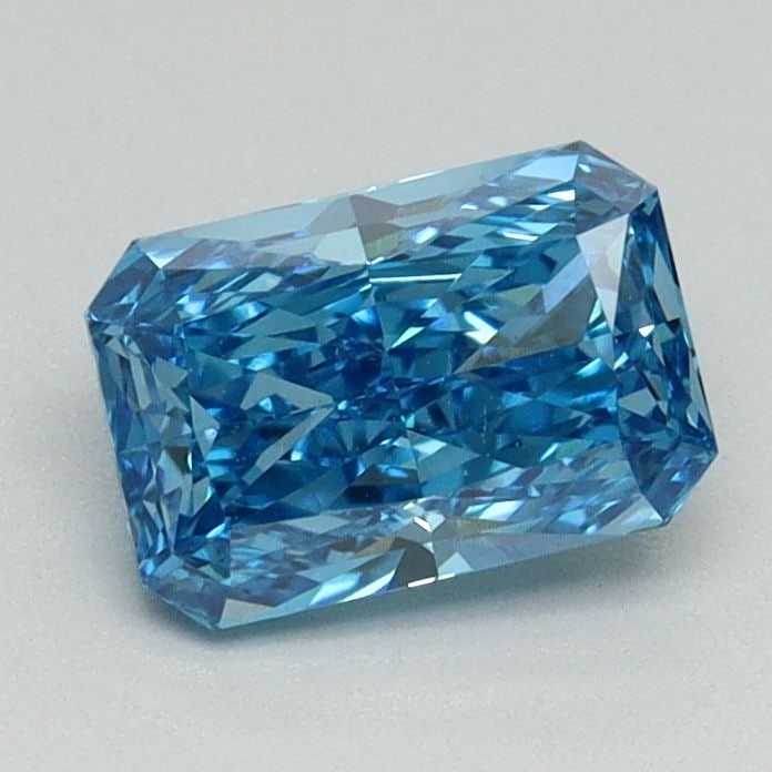 Loose Diamond - RADIANT 1.03ct Fancy Vivid Blue VVS2: Loose Diamond - RADIANT 1.03ct Fancy Vivid Blue VVS2 Source: This is a real non-mined Diamond that has been grown in a lab Shape: RADIANT Carats: 1.03 Color: Fancy Vivid Blue Certification: IGI Video:
