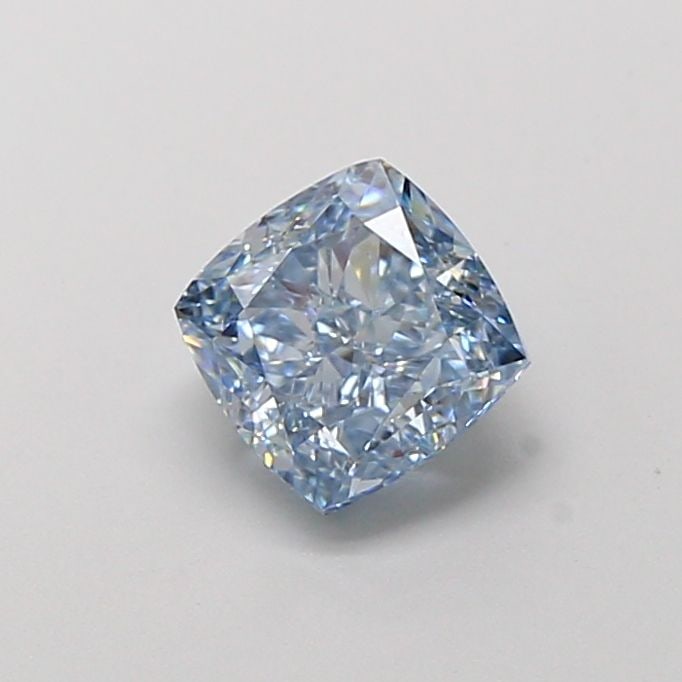 Loose Diamond - CUSHION MODIFIED 1.33ct Fancy Vivid Blue VVS2: Loose Diamond - CUSHION MODIFIED 1.33ct Fancy Vivid Blue VVS2 Source: This is a real non-mined Diamond that has been grown in a lab Shape: CUSHION MODIFIED Carats: 1.33 Color: Fancy Vivid Blue Certifi