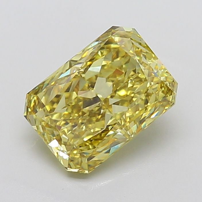 Loose Diamond - RADIANT 4.71ct Fancy Intense Yellow VS2: Loose Diamond - RADIANT 4.71ct Fancy Intense Yellow VS2 Source: This is a real non-mined Diamond that has been grown in a lab Shape: RADIANT Carats: 4.71 Color: Fancy Intense Yellow Certification: IGI