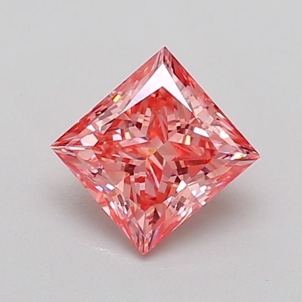 Loose Diamond - PRINCESS 0.84ct Fancy Vivid Pink VS1: Loose Diamond - PRINCESS 0.84ct Fancy Vivid Pink VS1 Source: This is a real non-mined Diamond that has been grown in a lab Shape: PRINCESS Carats: 0.84 Color: Fancy Vivid Pink Certification: IGI Video