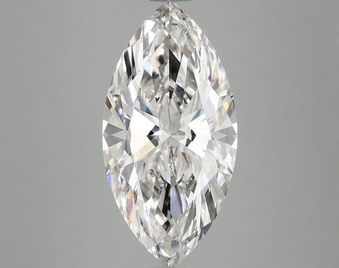 Loose Diamond - MARQUISE 5.0ct G VS2: Loose Diamond - MARQUISE 5.0ct G VS2 Source: This is a real non-mined Diamond that has been grown in a lab Shape: MARQUISE Carats: 5.0 Color: G Clarity: VS2 Certification: IGI Video: