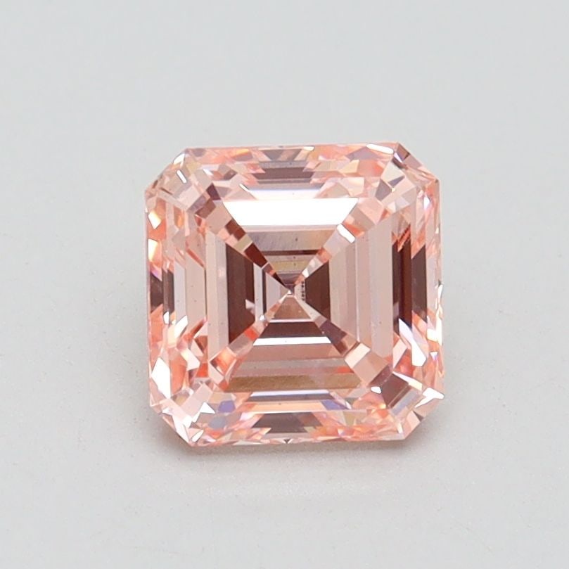 Loose Diamond - ASSCHER 1.03ct Fancy Intense Pink VS2: Loose Diamond - ASSCHER 1.03ct Fancy Intense Pink VS2 Source: This is a real non-mined Diamond that has been grown in a lab Shape: ASSCHER Carats: 1.03 Color: Fancy Intense Pink Certification: IGI Vid