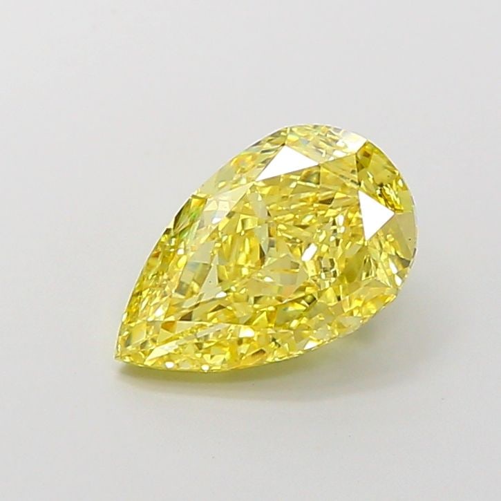 Loose Diamond - PEAR 3.09ct Fancy Vivid Yellow VS1: Loose Diamond - PEAR 3.09ct Fancy Vivid Yellow VS1 Source: This is a real non-mined Diamond that has been grown in a lab Shape: PEAR Carats: 3.09 Color: Fancy Vivid Yellow Certification: IGI Video: