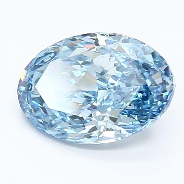 Loose Diamond - OVAL 1.83ct Fancy Vivid Blue VS1: Loose Diamond - OVAL 1.83ct Fancy Vivid Blue VS1 Source: This is a real non-mined Diamond that has been grown in a lab Shape: OVAL Carats: 1.83 Color: Fancy Vivid Blue Certification: IGI Video: