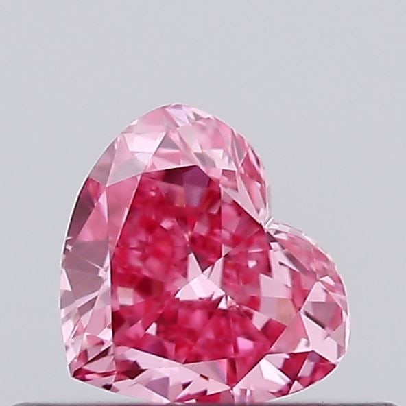 Loose Diamond - HEART 0.3ct Fancy Vivid Pink VVS2 (1 of 1)