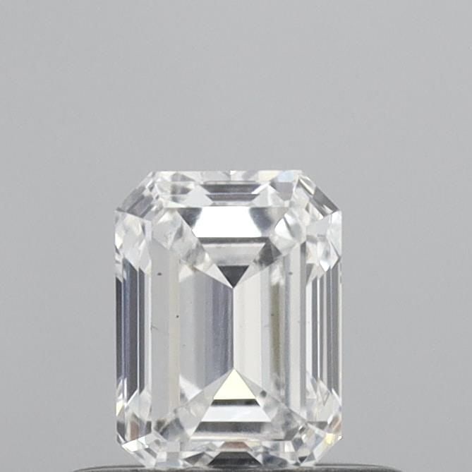 Loose Diamond - EMERALD 0.46ct E VS1: Loose Diamond - EMERALD 0.46ct E VS1 Source: This is a real non-mined Diamond that has been grown in a lab Shape: EMERALD Carats: 0.46 Color: E Clarity: VS1 Certification: IGI The Diamond Depot Guaran