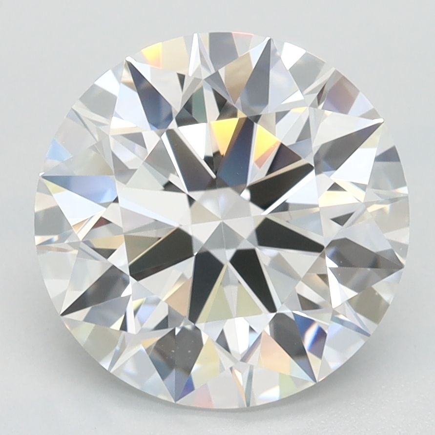 Ideal Loose Diamond - ROUND 2.57ct F VVS2: Ideal Loose Diamond - ROUND 2.57ct F VVS2 Source: This is a real non-mined Diamond that has been grown in a lab Shape: ROUND Carats: 2.57 Color: F Clarity: VVS2 Certification: IGI Video: