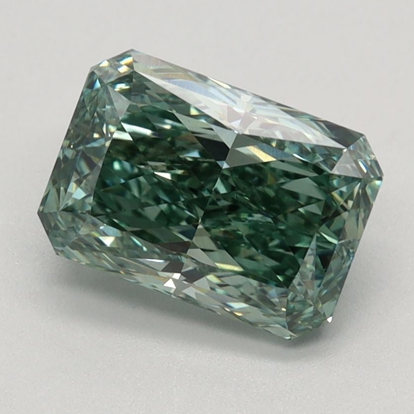 Loose Diamond - RADIANT 1.71ct Fancy Vivid Green VVS2 (1 of 1)