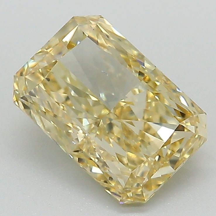 Loose Diamond - RADIANT 2.02ct Fancy Intense Yellow VS1: Loose Diamond - RADIANT 2.02ct Fancy Intense Yellow VS1 Source: This is a real non-mined Diamond that has been grown in a lab Shape: RADIANT Carats: 2.02 Color: Fancy Intense Yellow Certification: IGI